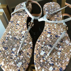 Tory Burch Sandals with Silver